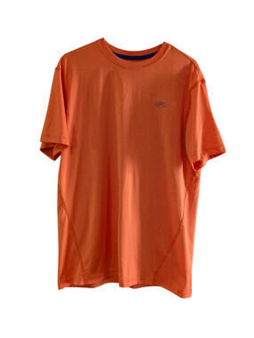 Rawlings Men's Crew Neck Performance Short Sleeve T-Shirt, Orange, Size Large
